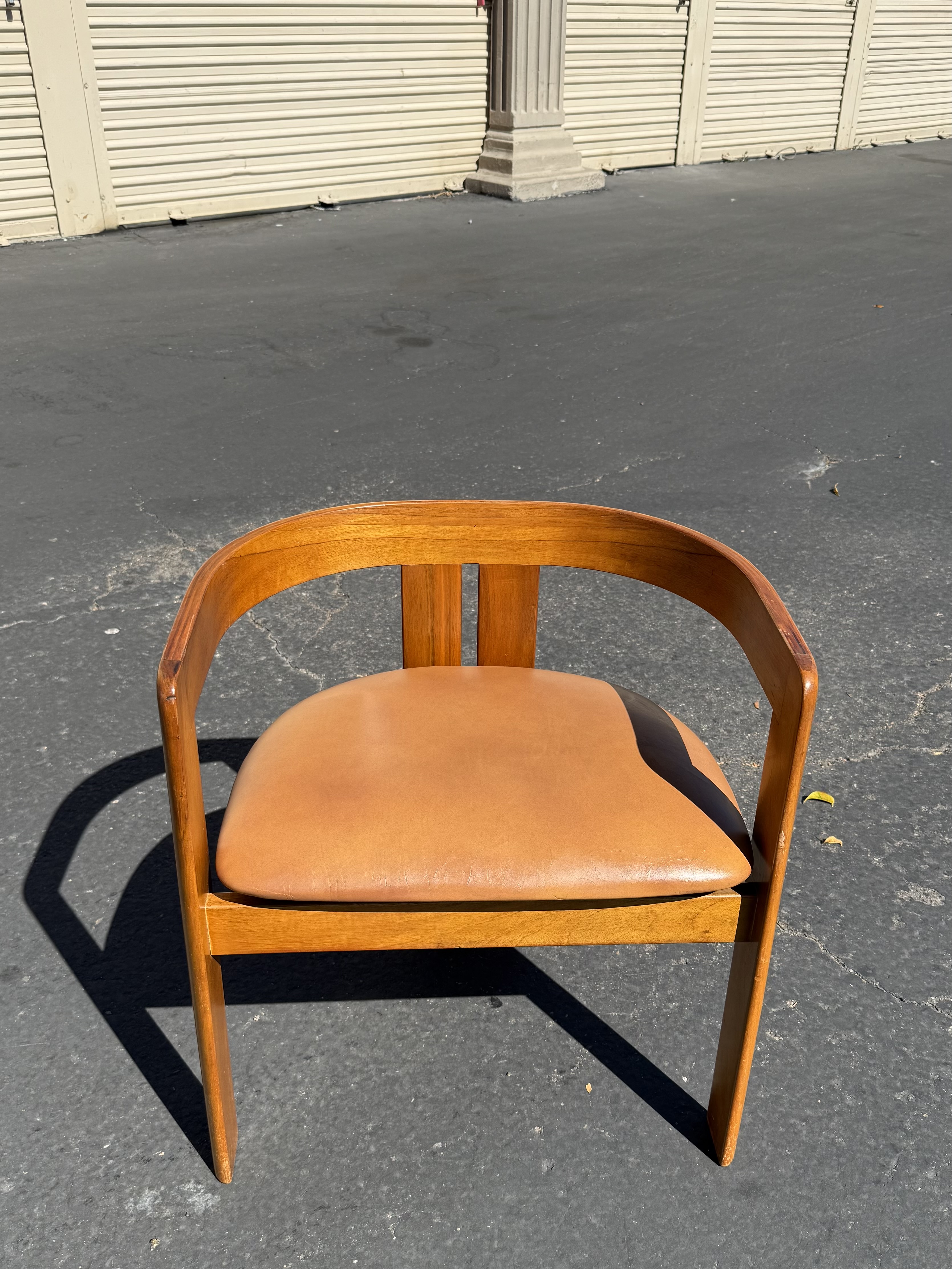 Leather restoration after chair 1 by GC Leather Repair